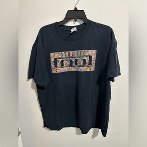 Rare Vintage Navy Blue DMT Tool Band T-Shirt Size Xl